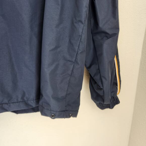Vintage 80s Mens Andy's Sportswear Blue Alaska Fleece Lined Rain Jacket XXL - Picture 5 of 9
